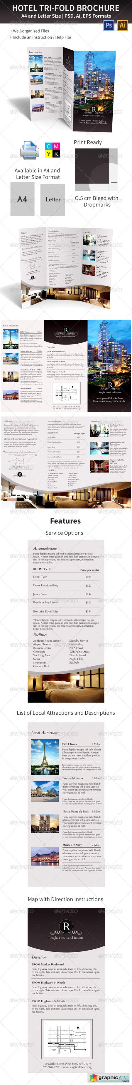 Hotel Trifold Brochure 5927700