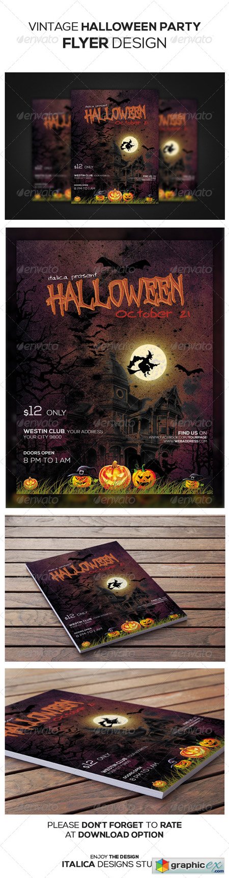 Halloween Flyer Design
