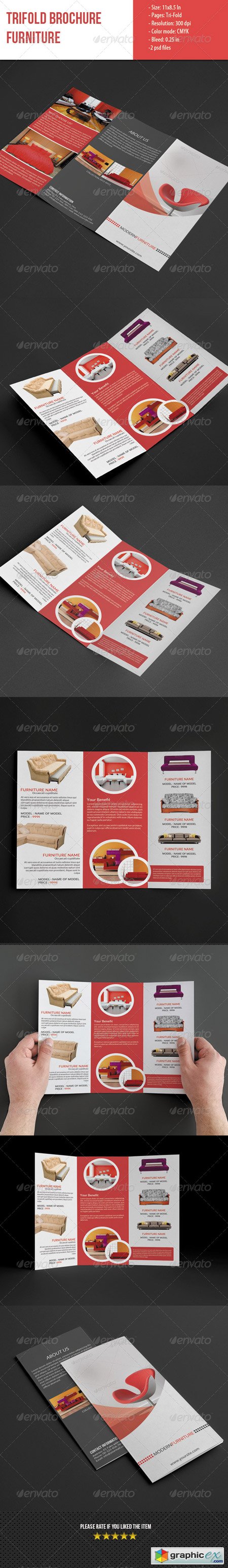 Trifold Brochure for Furniture