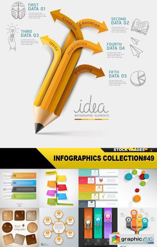Infographics Collection#49 - 25 Vector