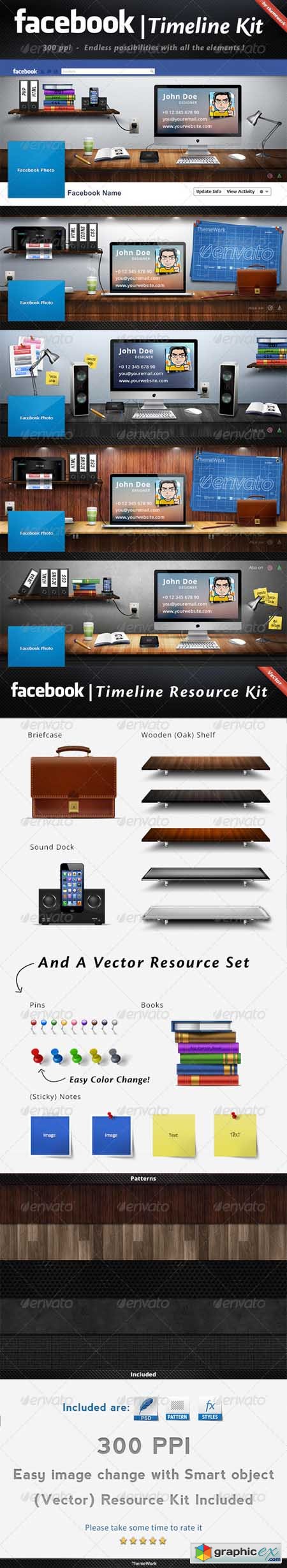 FB Timeline Kit