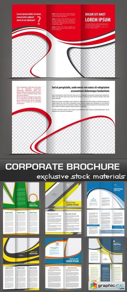 Corporate Brochure Collection 25xEPS