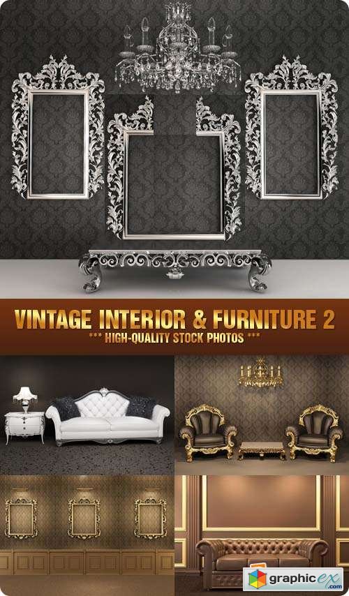 Stock Photo - Vintage Interior & Furniture 2