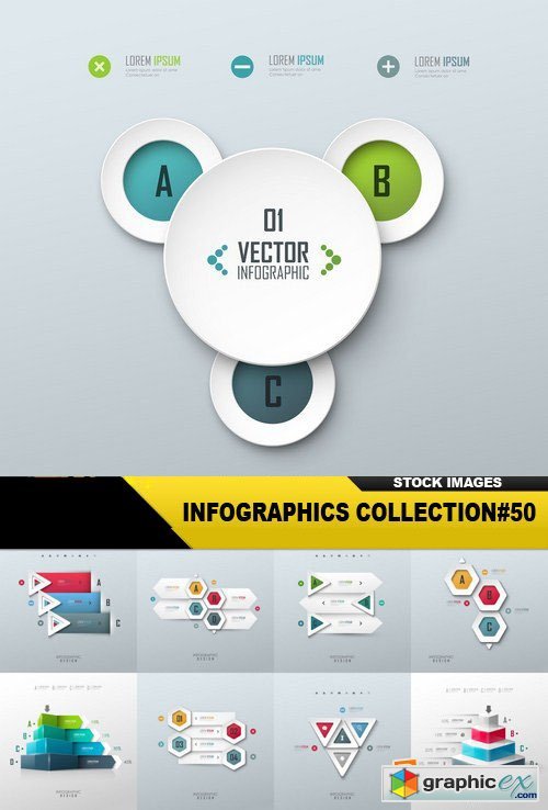Infographics Collection#50 - 25 Vector