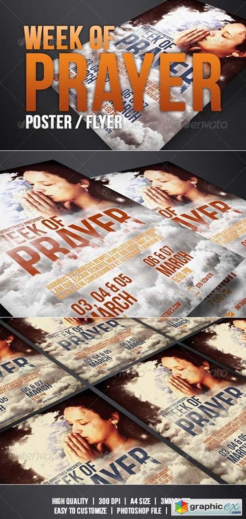 Week of Prayer of Poster / Flyer