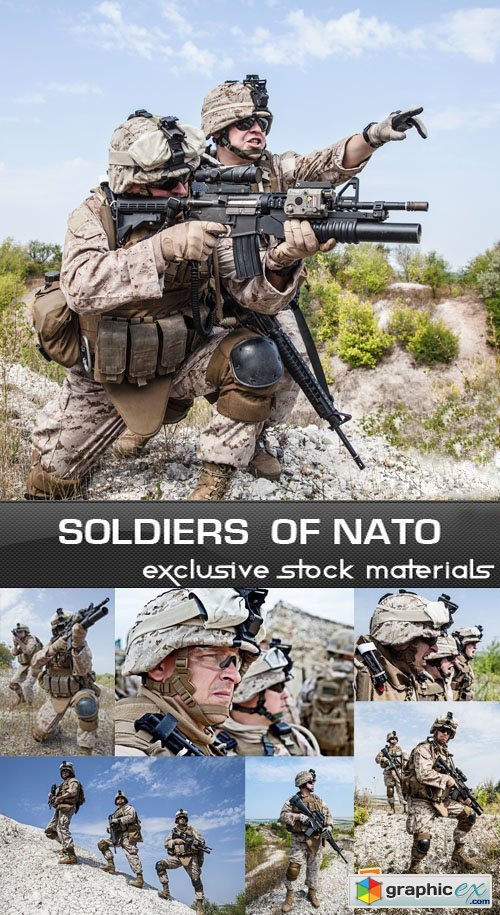 Soldiers of NATO, 25xUHQ JPEG