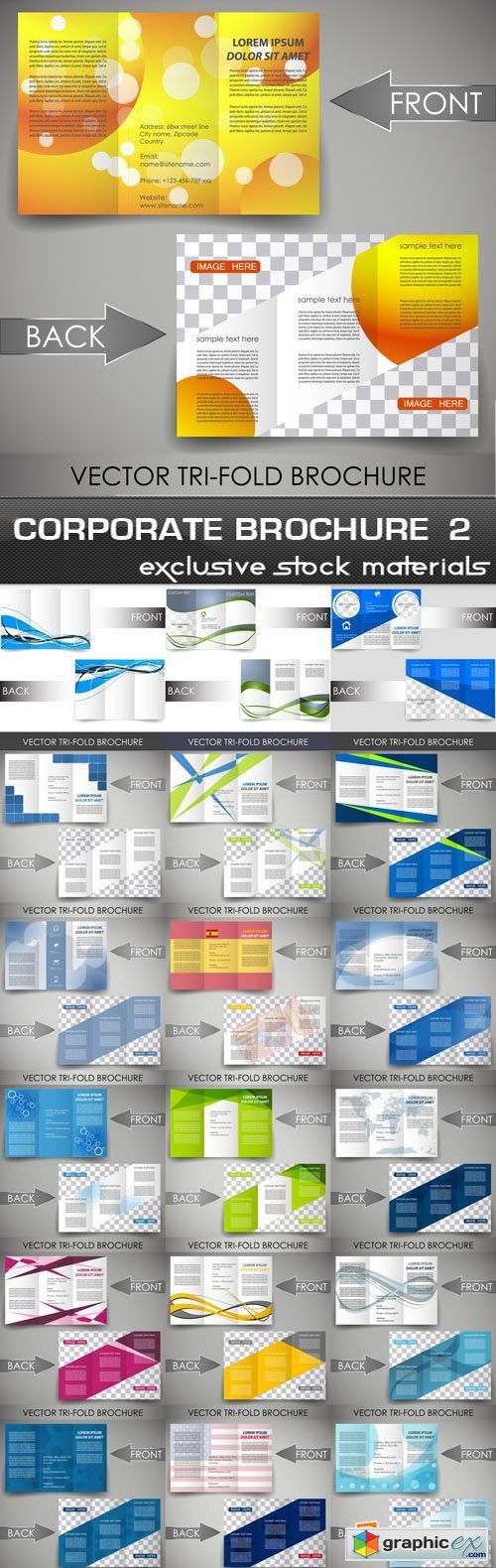 Corporate Brochure Collection 2, 25xEPS