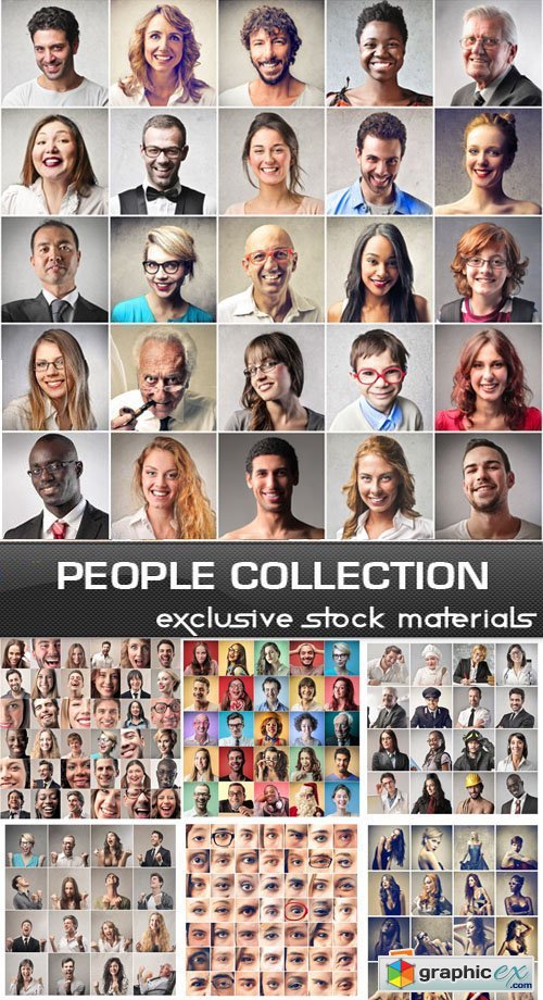 People Collection, 25xJPEG