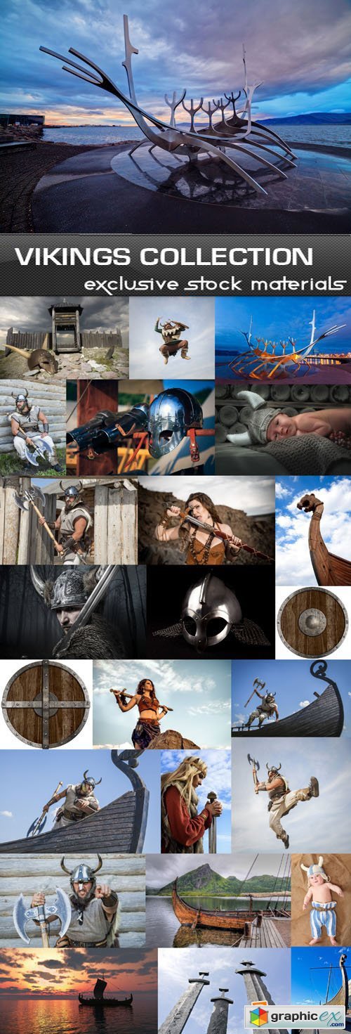Vikings Collection, 25xUHQ JPEG