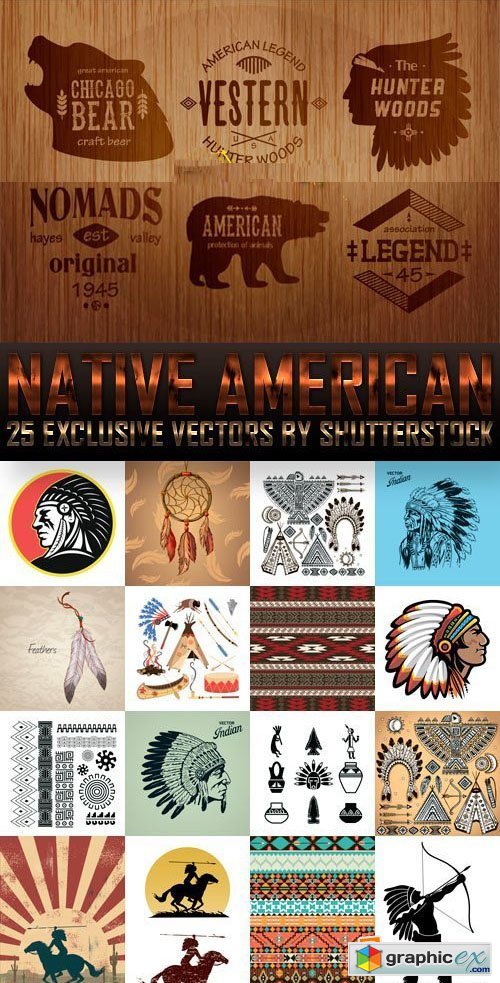 Amazing SS - Native American, 25xEPS