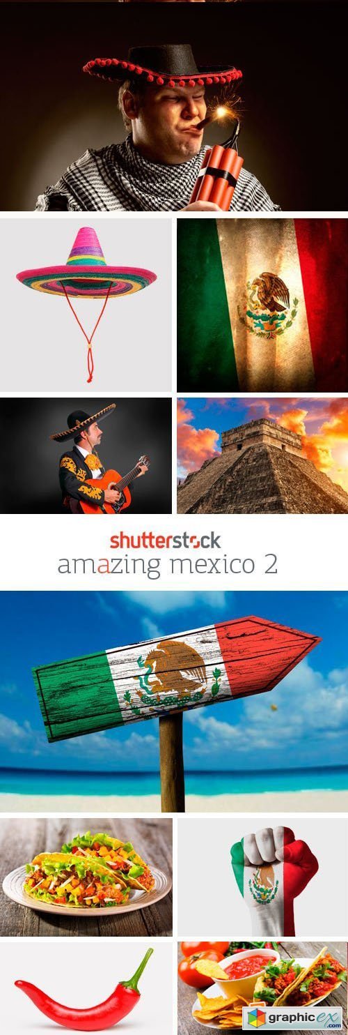 Amazing SS - Mexico 2, 20xJPGs + 5 EPS