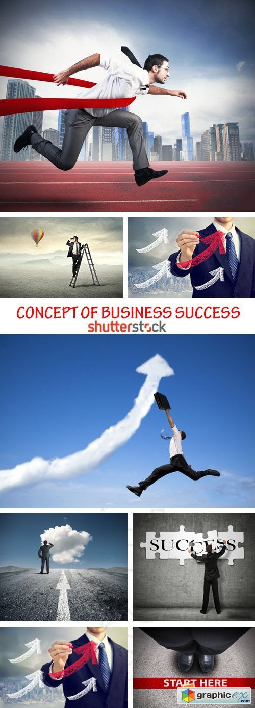Amazing SS - Concept of business success 25xJPG
