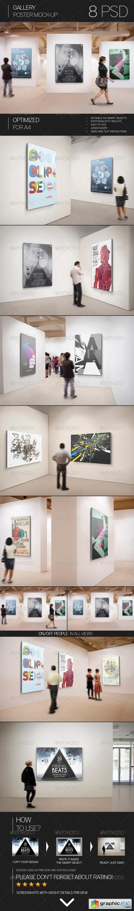 Gallery Poster Mock-Up 7493149
