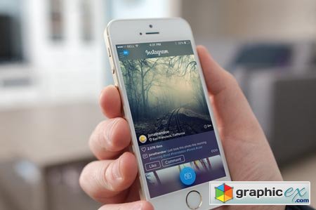 Creativemarket Instagram iOS App Redesign 29359