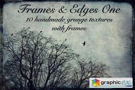 Creativemarket Frames and Edges one - Textures 25135