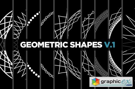 Creativemarket 10 Geometric Shapes v.1 20693