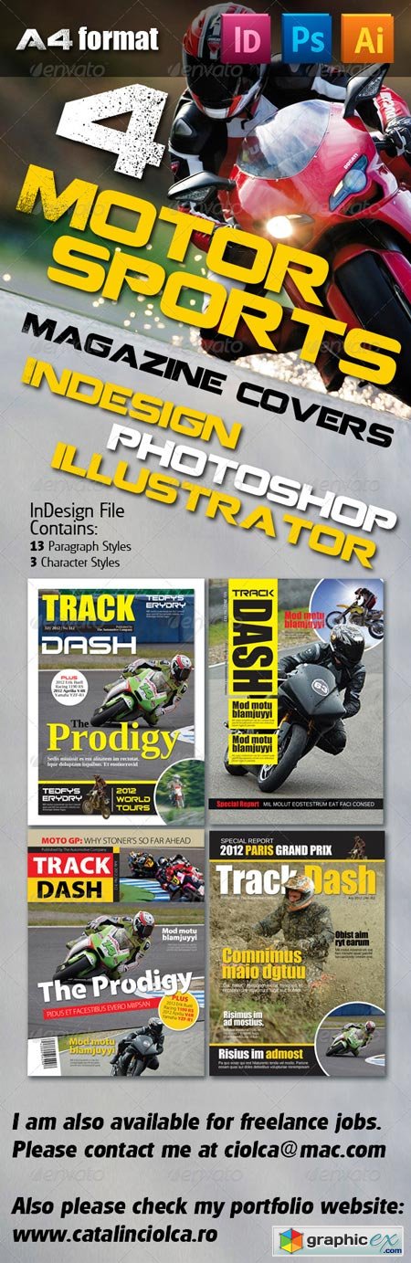 4 Motorsports Magazine Covers 2325801