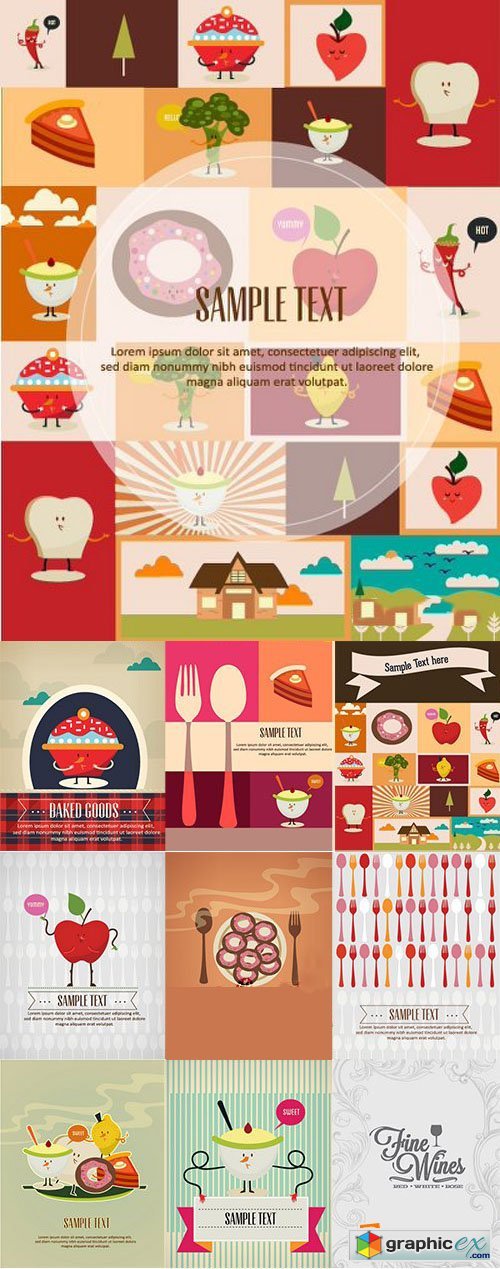 Vectorious Food and Drinks Vector Collection 1