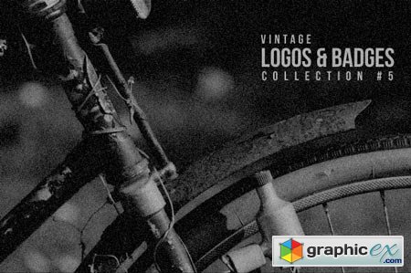Creativemarket Vintage Logos & Badges Collection 5 20767