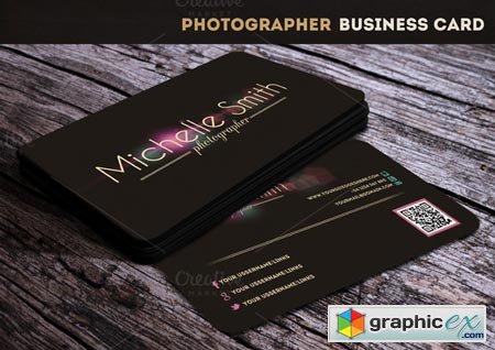 Photographer Business Card 33882