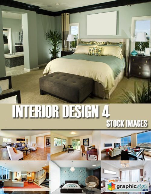 Stock Photos - Interior Design 4, 25xJPG