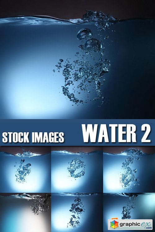 Stock Photos - Water 2, 25xJPG