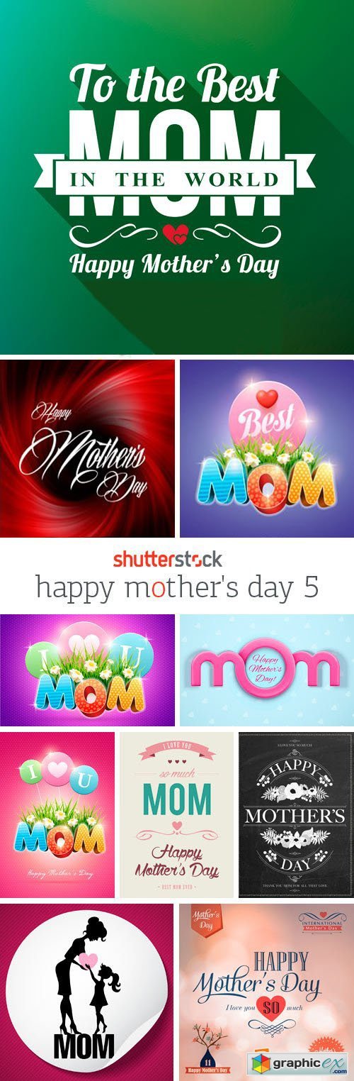 Amazing SS - Happy Mother's Day 5, 25xEPS