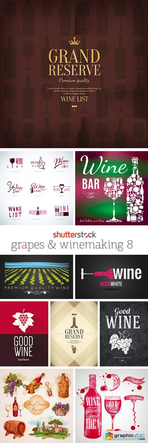 Amazing SS - Grapes & Winemaking 8, 25xEPS