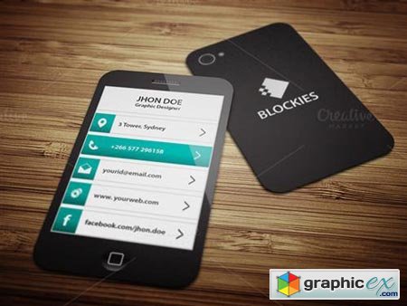 Exclusive Smart Phone Business Card