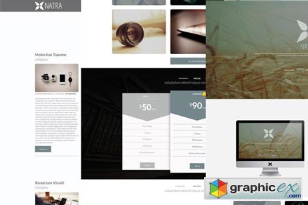 Multipurpose One-Page PSD Template 39426