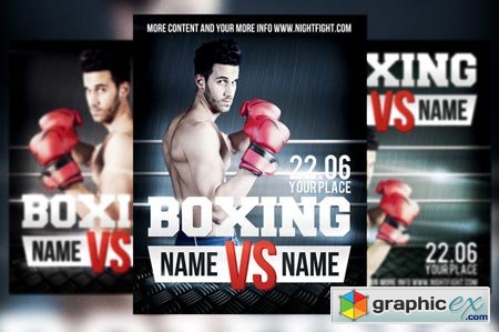 Boxing Flyer 39613