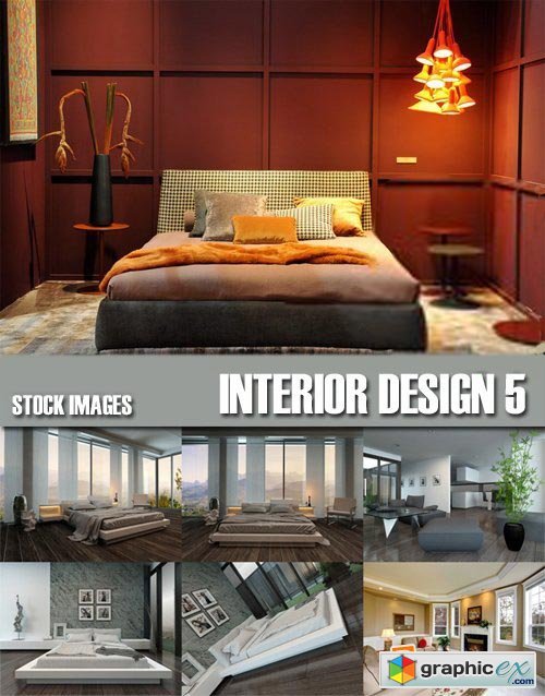 Stock Photos - Interior Design 5, 25xJPG