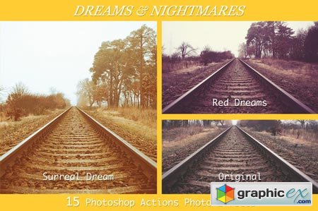 Dreams & Nightmares- 15 PS Actions 28195