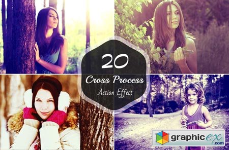20 Cross Process Photoshop Actions