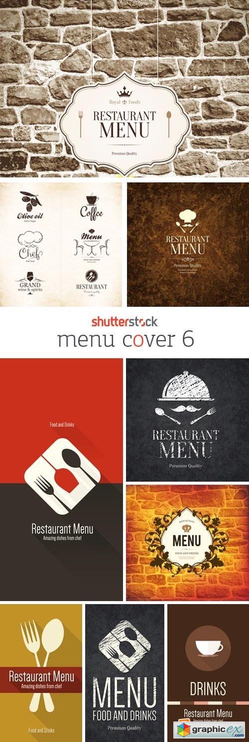 Amazing SS - Menu Cover 6, 25xEPS