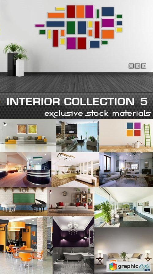 Collection of Interiors Vol.5, 25xJPG