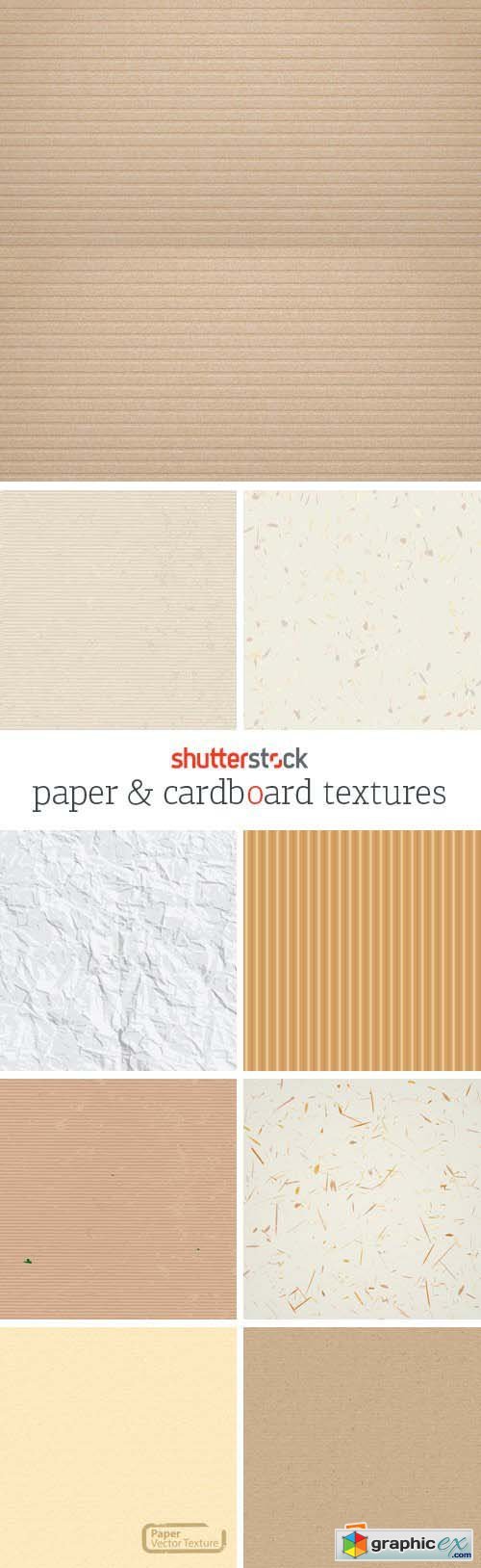 Amazing SS - Paper & Cardboard Textures, 25xEPS