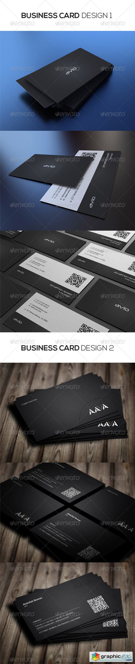 2 in 1 Business Cards Bundle 5935141