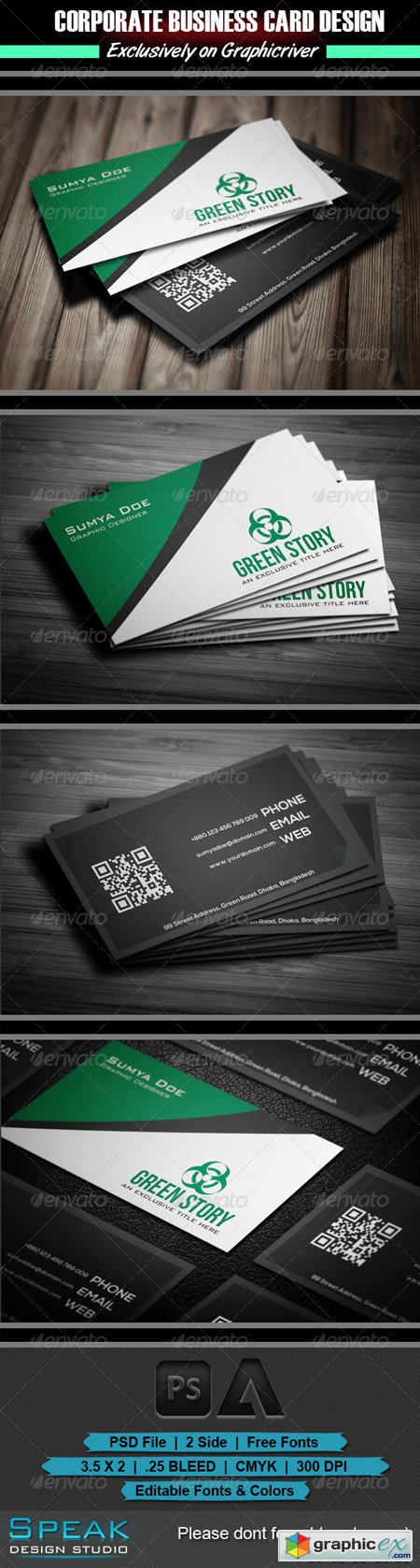 Green Story Business Card