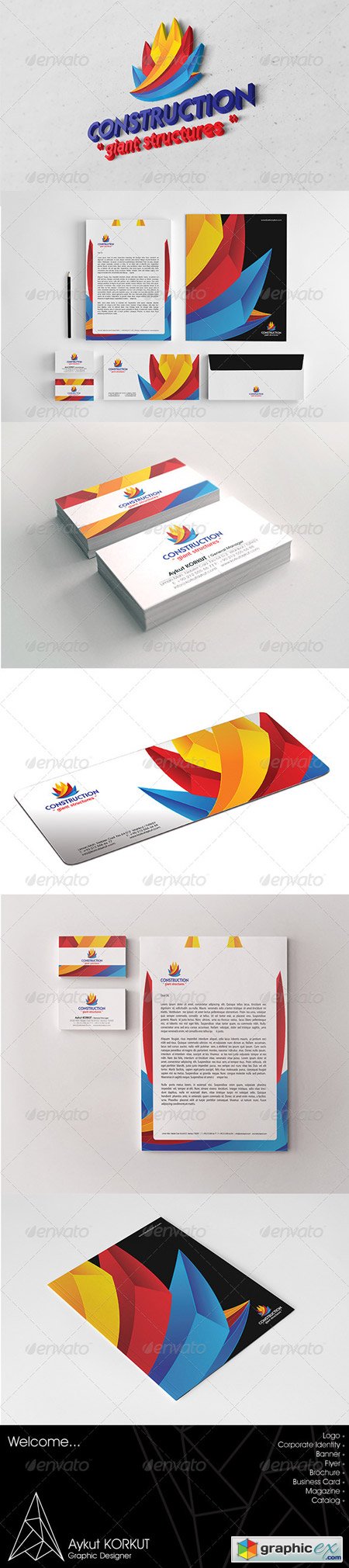 Construction Corporate Identity Package