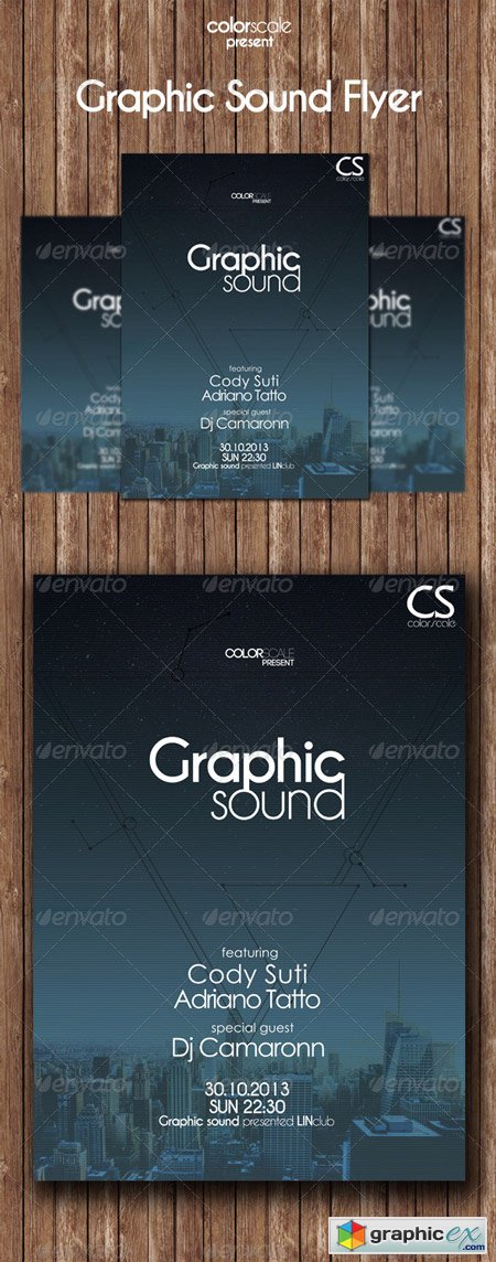 Graphic Sound Flyer