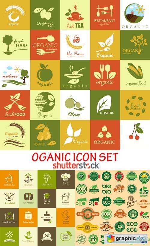 Amazing SS - Organic Icons Set, 26xEPS