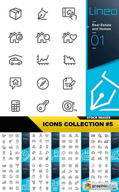 Icons Collection #5 - 50 Vector