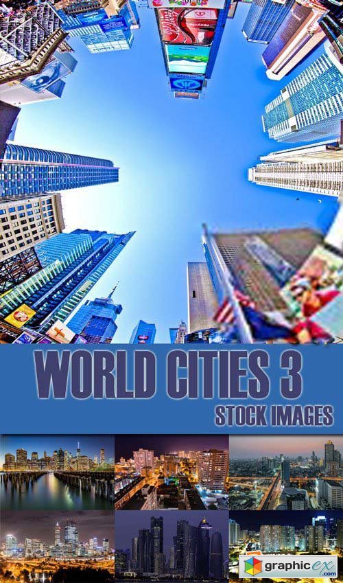 Shutterstock - World Cities 3, 25xJpg