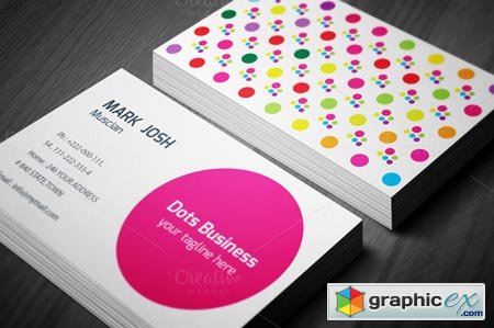 Doted Business Card 45710