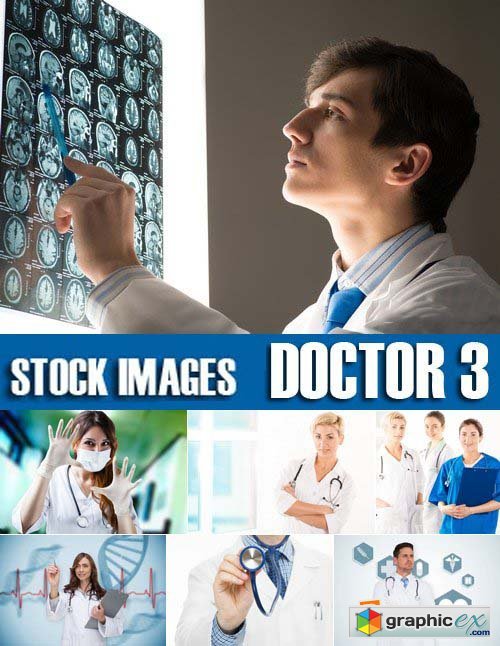 Stock Photos - Doctor 3, 25xJPG