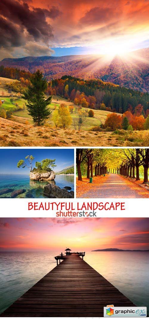 Amazing SS - Beautyful landscape, 25xJPG