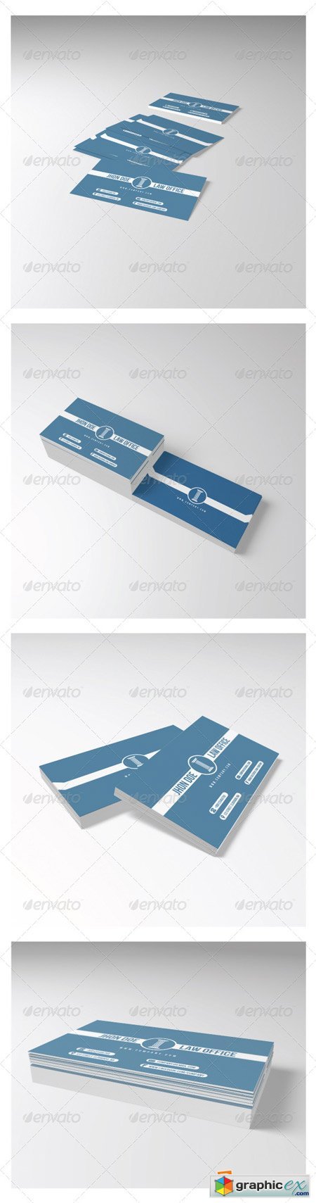 Law Office Business Card 5384177
