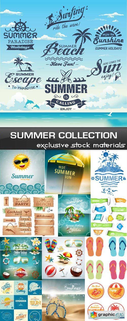 Summer Collection 25xEPS