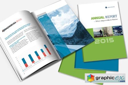 Annual Report & Brochure Template 22716